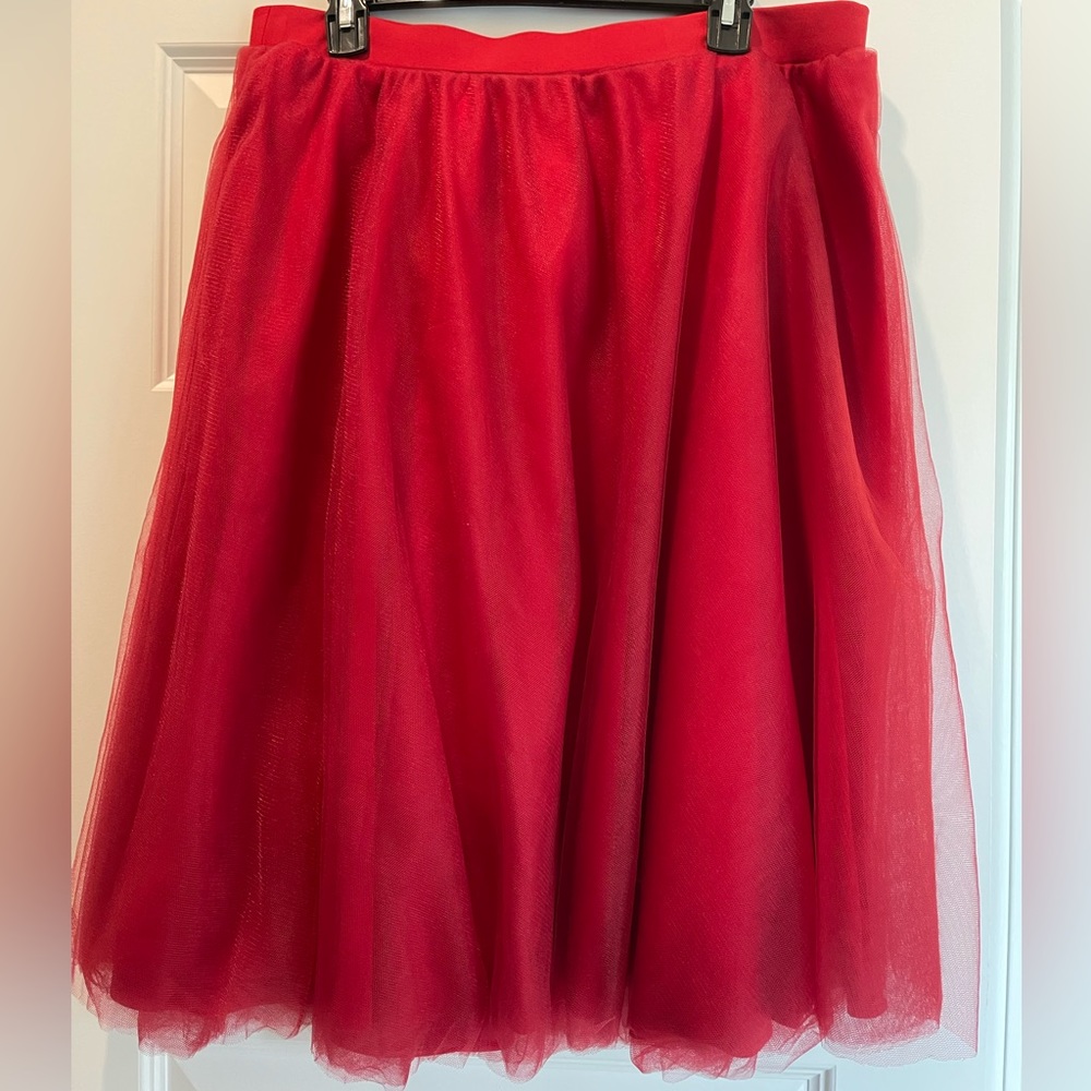 Charlotte Russe Tulle Midi Skirt